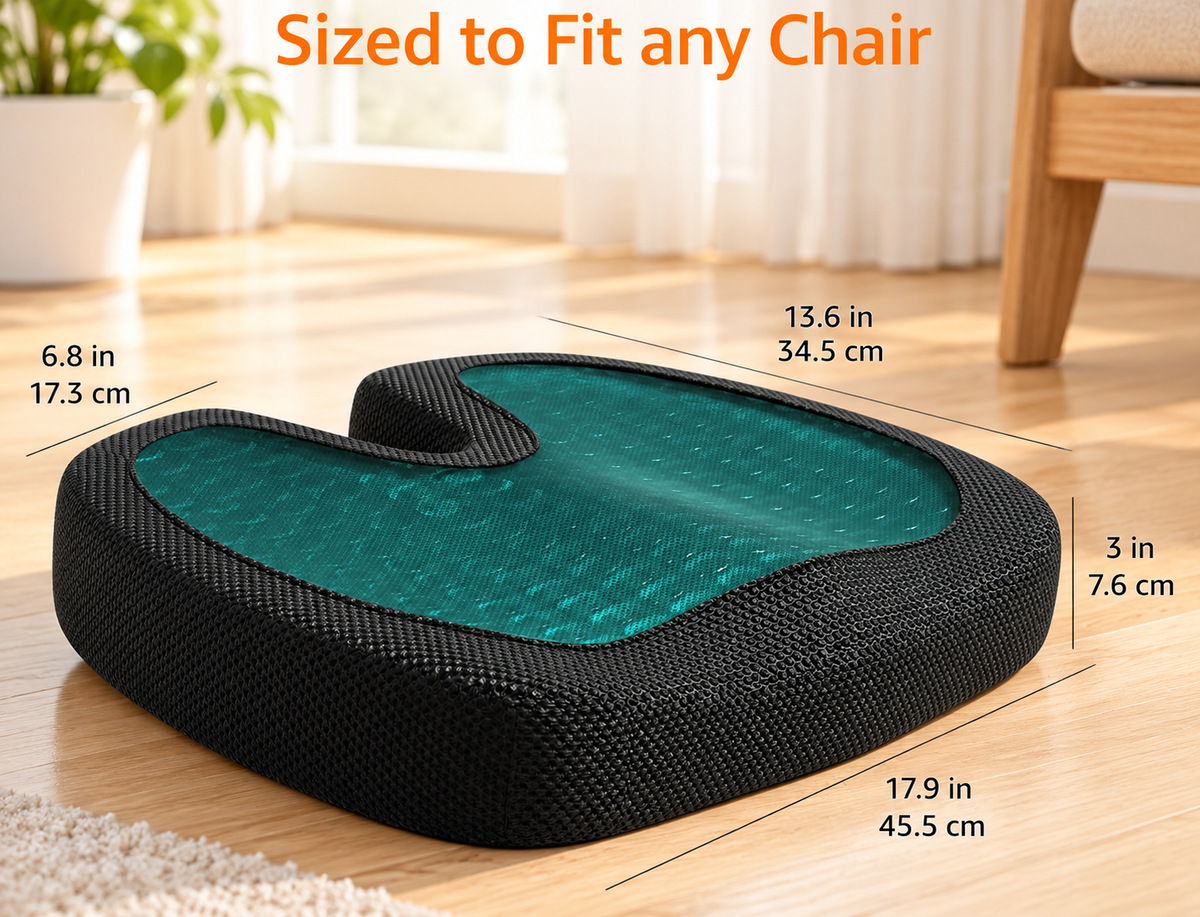 ErgoVella Cooling Seat Cushion