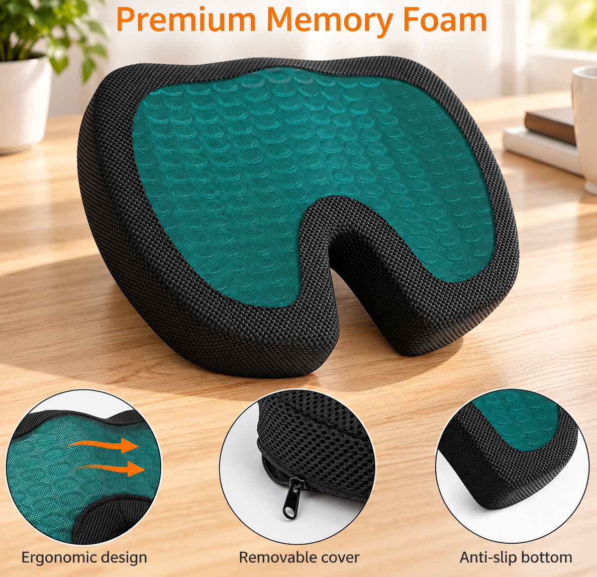 ErgoVella Cooling Seat Cushion