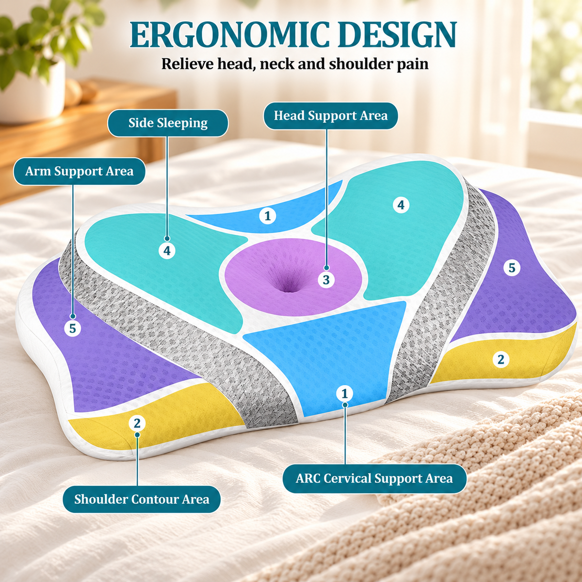 ErgoVella Contour Neck Pillow