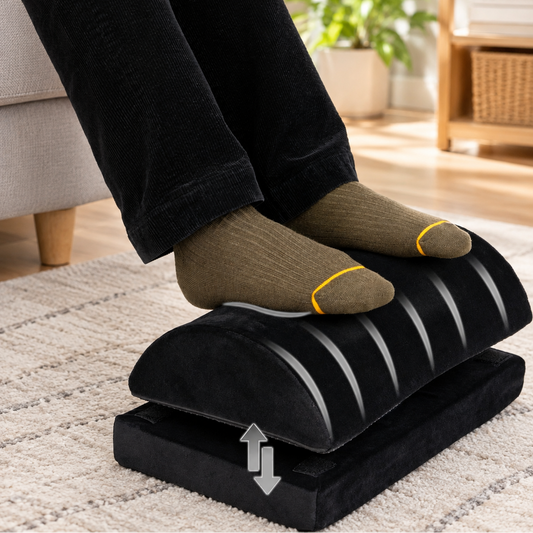 ErgoVella Memory Foam Footrest