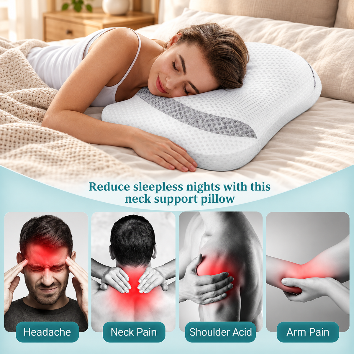 ErgoVella Contour Neck Pillow