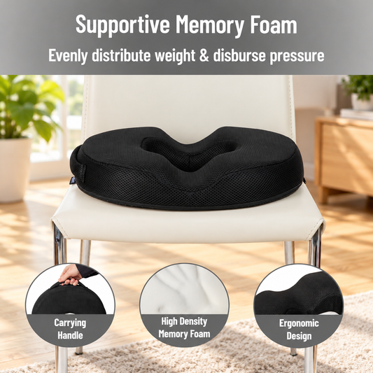 ErgoVella AirCloud Donut Cushion