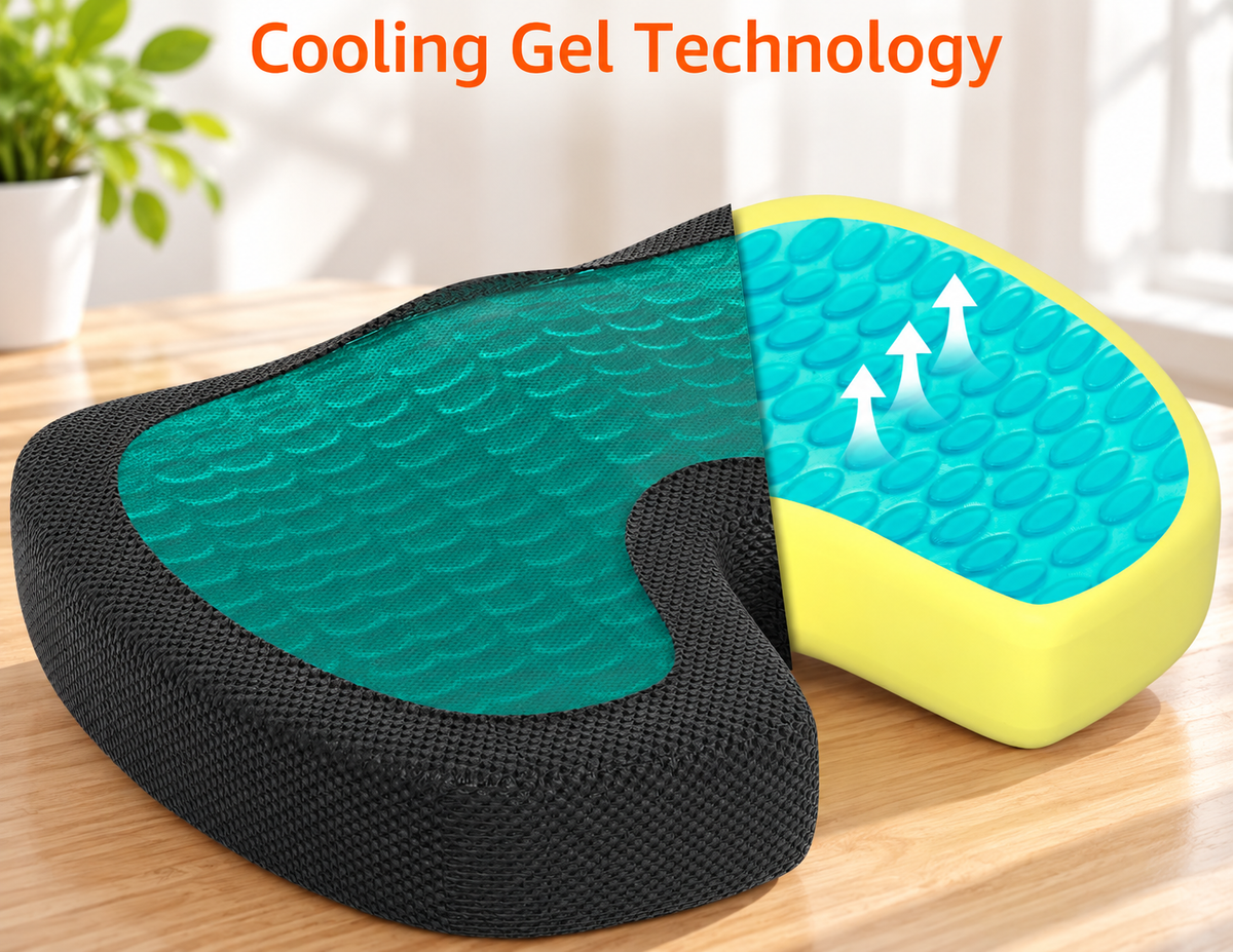 ErgoVella Cooling Seat Cushion
